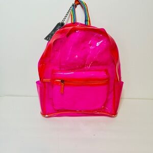 LARGE CLEAR BACKPACK